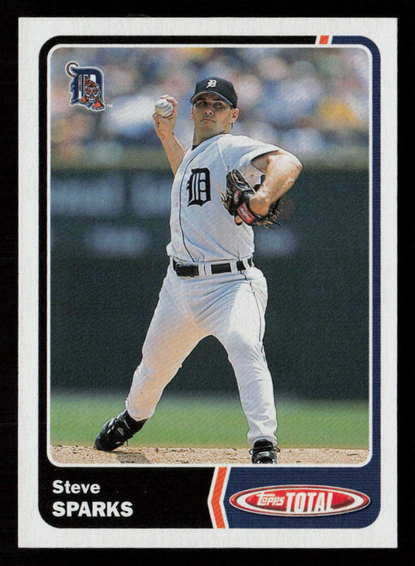 Steve Sparks 2003 Topps Total #716 Detroit Tigers Baseball Card