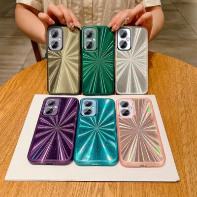 Fashion Shockproof Frame Laser TPU Phone Case For OnePlus Nord CE3 Lite K11X 12R