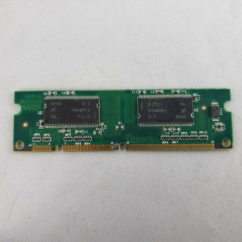 HP Q3982-60003 / CE770AX DDR 100 Pin SDRAM 32MB Memory for LaserJet 2400 Printer - Image 4 of 4