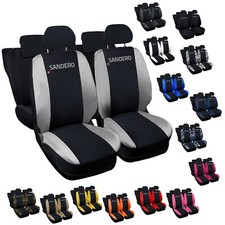 Siège Voiture Compatible Avec Sandero Fabriqué en Italie Kit Complet Couleurs