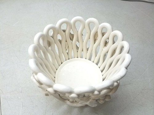Italian Handmade Ceramic Grape Vine Bowl Vintage Mid Century Collectible Piece - Picture 11 of 19