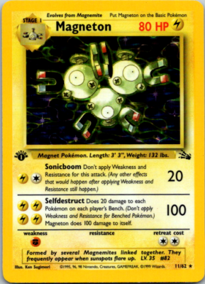 Pokemon Fossil Set 1st Edition - Choose Your Card! 1999 Vintage