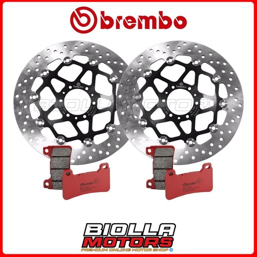 Kit Pastiglie Freno Brembo Anteriore E Posteriore Per BMW F 800 GS ABS 2013-2015 - 2 Coppie Sinter + 1 Coppia SD