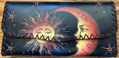 Cruelty-Free Sun and Moon Vegan Leather Wallet!