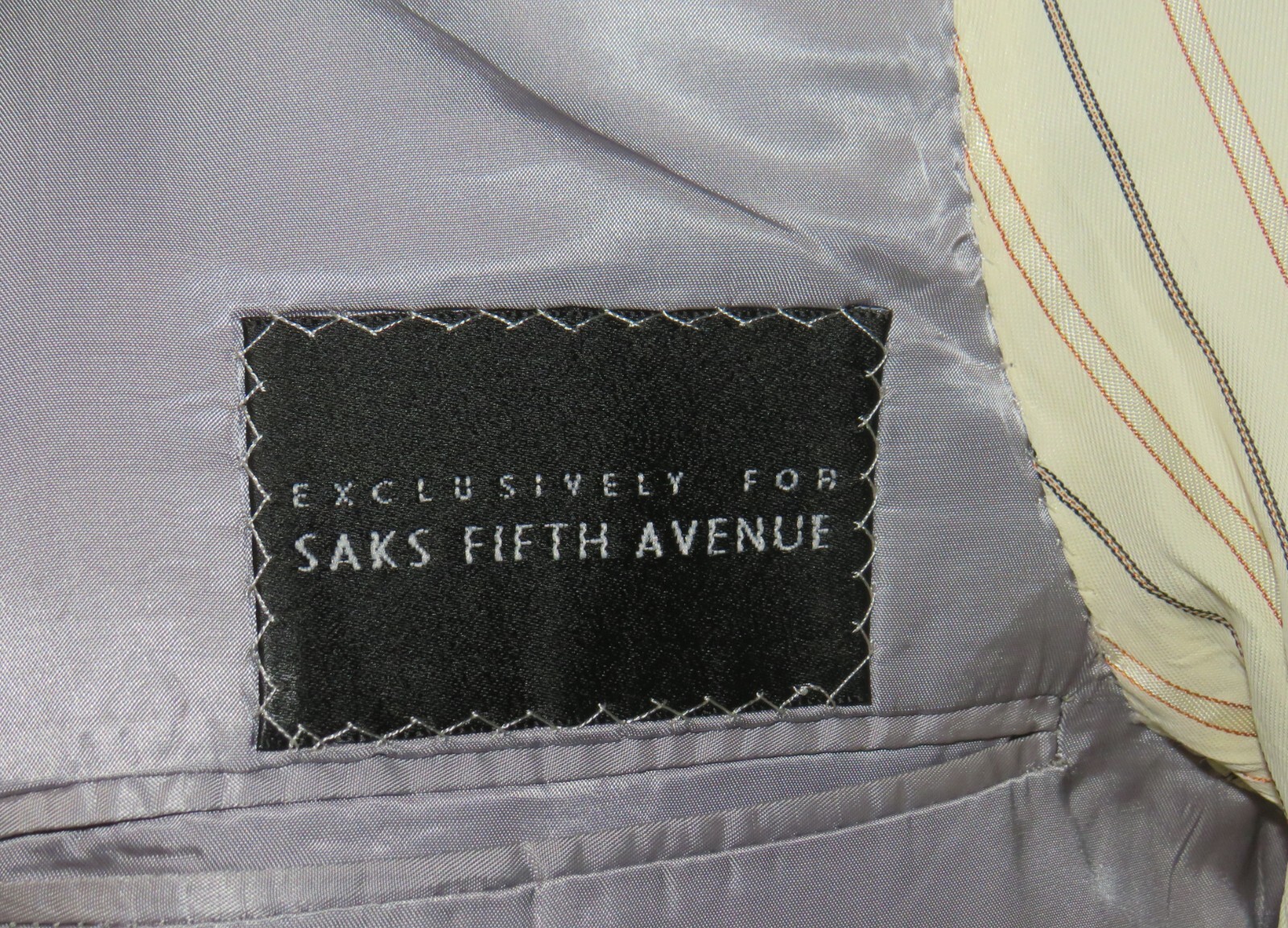 Alan Flusser Pale Gray Solid Flannel Bespoke Two … - image 17