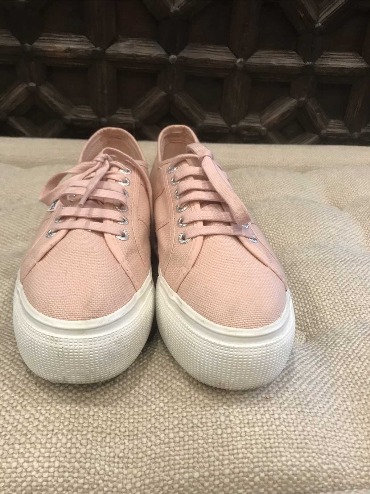superga straw platform