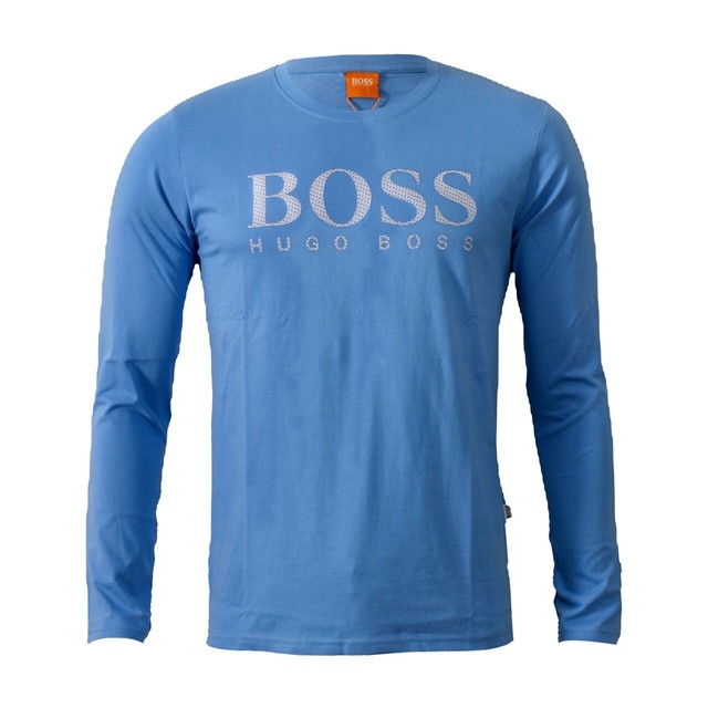hugo boss men's long sleeve t shirt
