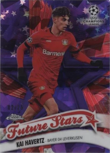 2019-20 Topps Chrome UCL Sapphire Edition Kai Havertz #FS-KH