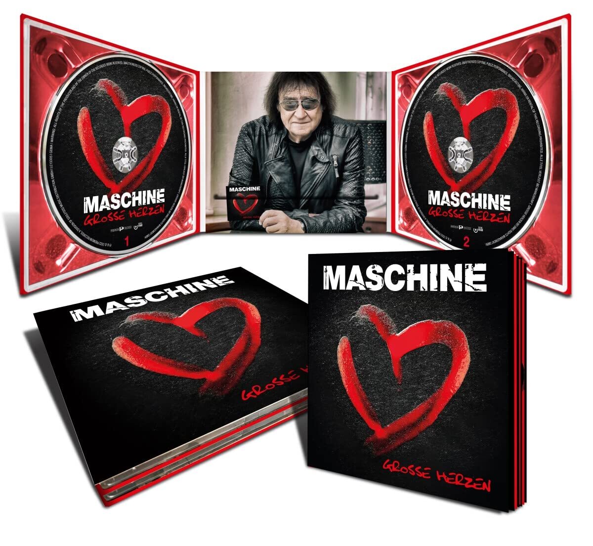 Maschine Große Herzen (2CD Digipak) (CD)