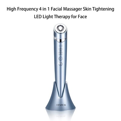 Advanced 4-in-1 Facial Massager High-Frequency Skin Tightening with LED Therapy
