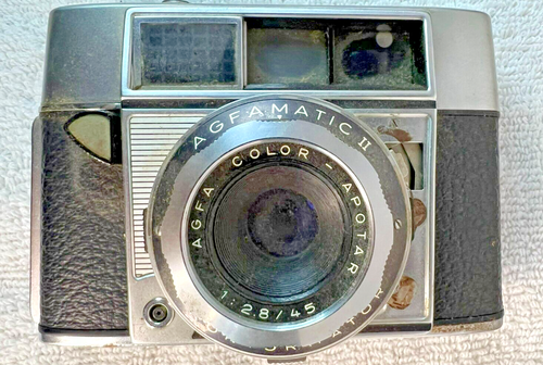 Vintage Agfa Agfamatic II Prontormator Made in Germany with Case - Picture 13 of 14
