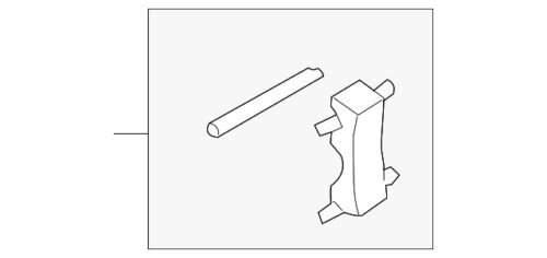 Kit de montaje de pastillas de freno traseras para Volkswagen Touareg TDI 2007-2010 (N/P 7L6-698-269-C)