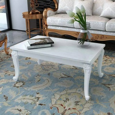 Vidaxl High Gloss Coffee Side End Table Living Room Furniture White Rectangular - Vidaxl Coffee Table High Gloss Black Accent Tea Side Living Room Furniture Vidaxl High Gloss Coffee Side End Table Living Room Furniture White Rectangular - Vidaxl Coffee Table High Gloss Black Accent Tea Side Living Room Furniture