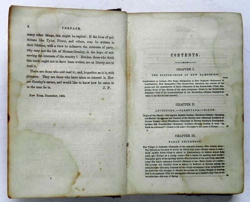 LIFE of HORACE GREELEY Editor New York Tribune J Parton NY 1855 Mason Bros 1stED - Picture 8 of 12