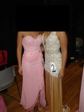 Crown Collection Pink Pageant/Prom Dress Size 2