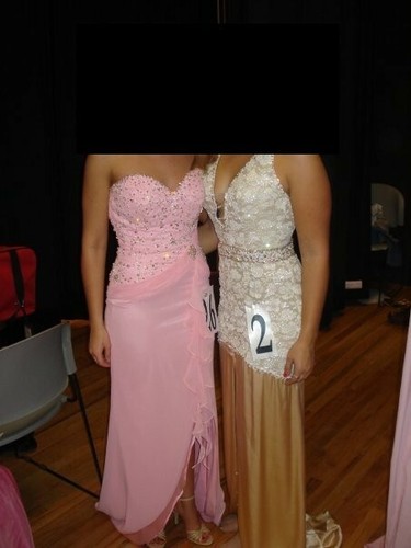 Crown Collection Pink Pageant/Prom Dress Size 2