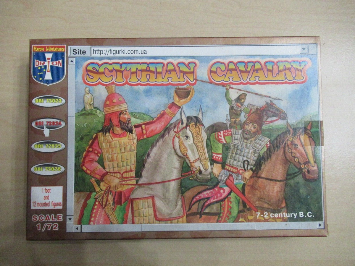 Figurines Haron Miniatures ORI72025 - Infanterie Scythe (Scythian Infantry) - Échelle 1:72 (25mm) à Peindre