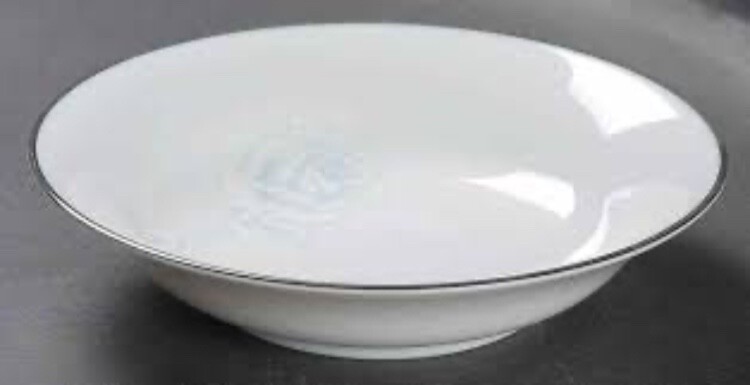 NORITAKE VIRTUE #2934 Blue Roses On Porcelain Fine China 7 Piece