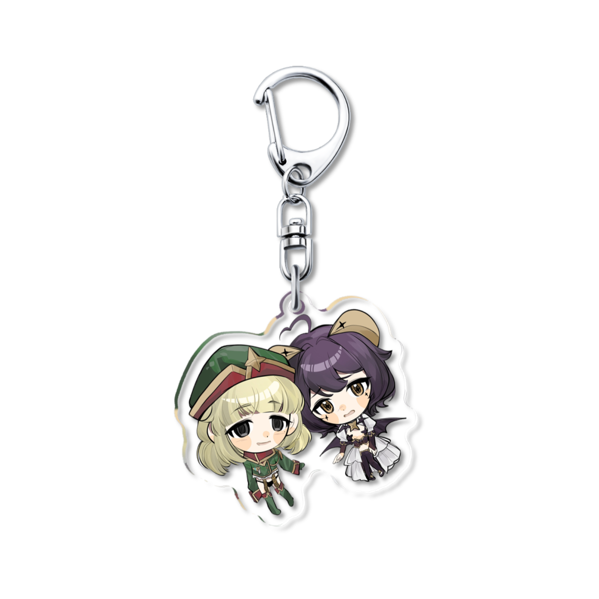 CZ あみあみ アクキー 撫子 Gushing over Magical Girls Magia Bose Leopard Acrylic Keychain