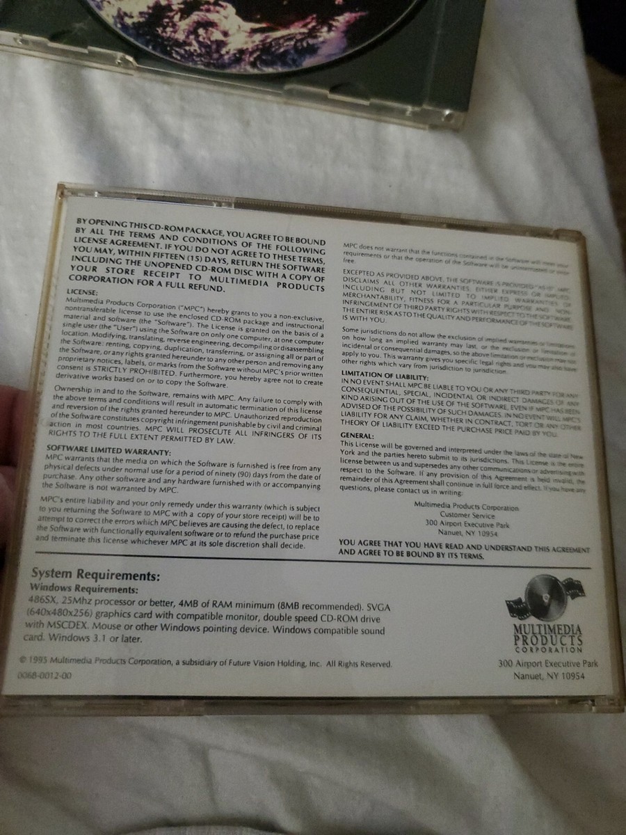 Multimedia Audio Collection Deluxe Windows PC CD-Rom Rare 1995 