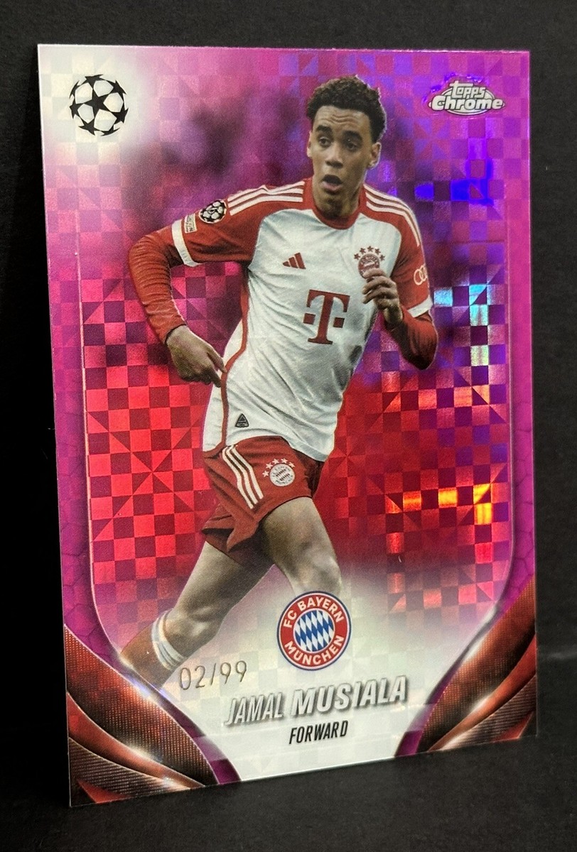 2023-24 Topps Chrome UEFA Club Competition Bayern Munich
