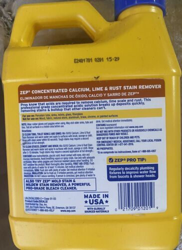 32 Oz. Calcium, Lime and Rust Stain Remover - Picture 2 of 2