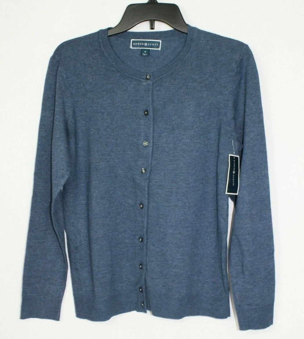 Karen scott jersey best sale cardigan