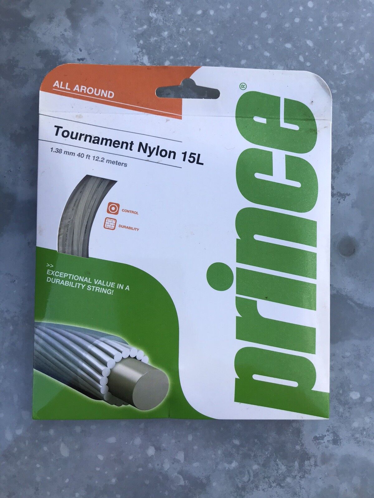 Prince Max 65% OFF Classics Tournament Nylon 15L 1.38mm Gauge Luxury String Tennis