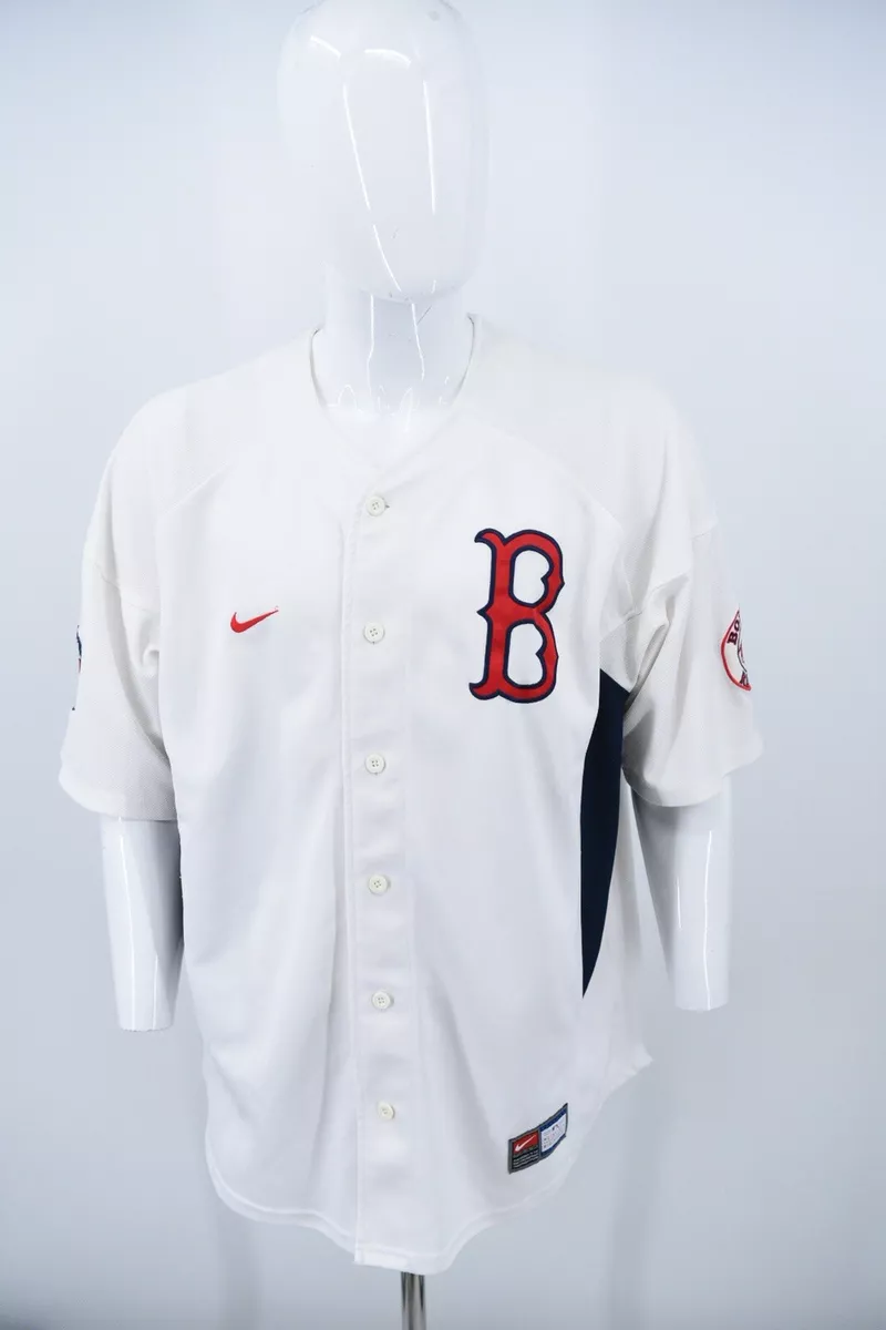 Boston Red Sox Nike Stitched Team MLB Button Front Jersey Mens