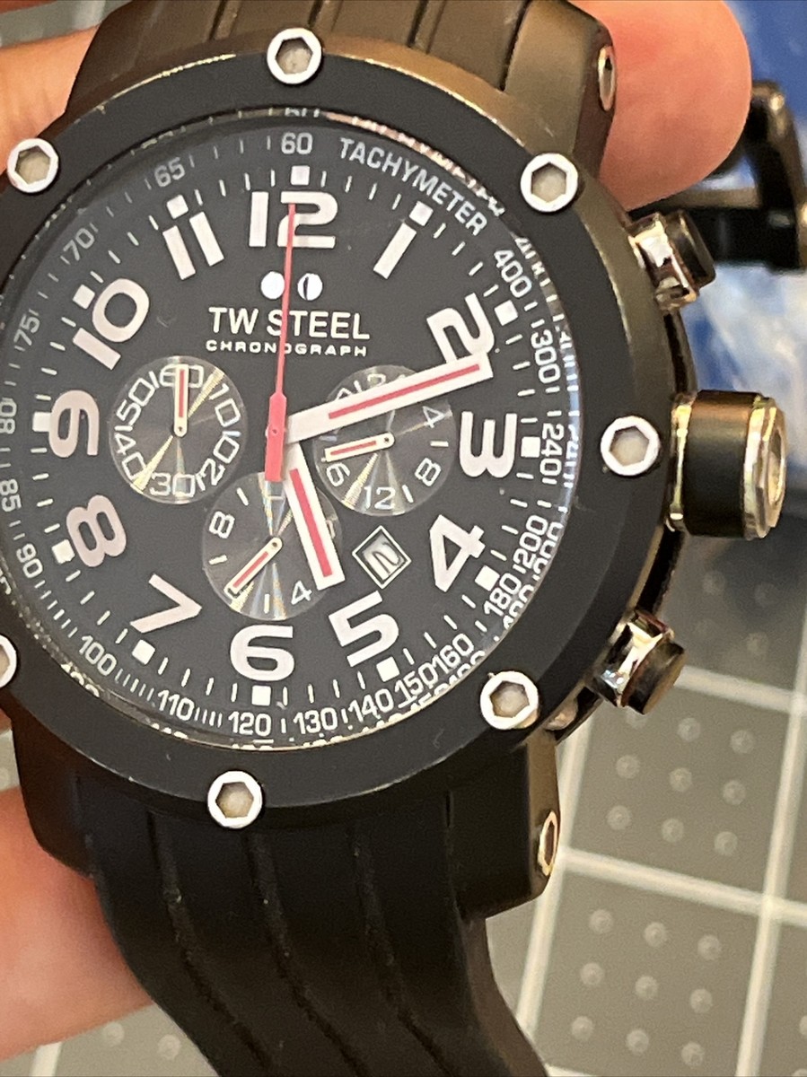 Mens TW Steel Grandeur Tech Chronograph 49mm TW0135 TW135 | eBay
