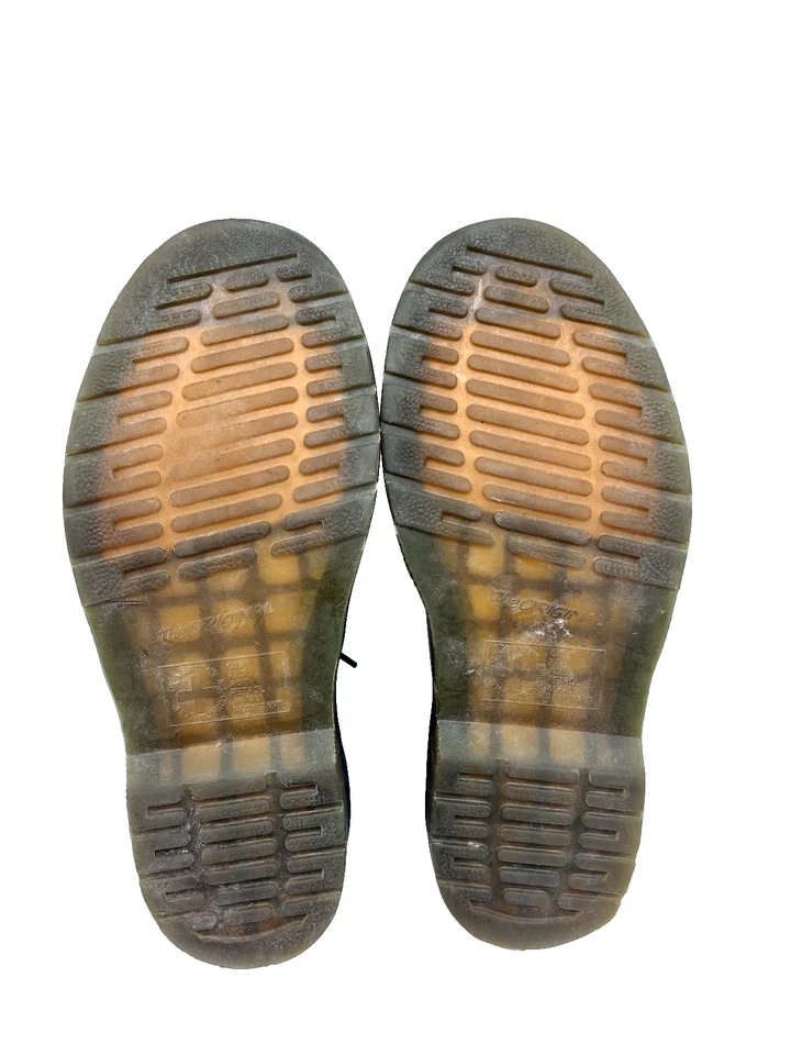 Dr.Martens 1461 Zapatos De Cuero Liso Negro Para Mujeres T.37 US.6 UK.4 - Imagen 2 de 4