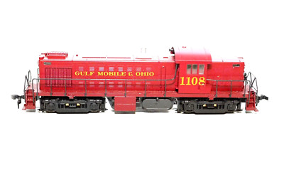 GULF MOBILE & OHIO RS1 ENGINE NO 1108 (KATO MADE FOR ATLAS "HO SCALE ...