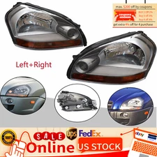 1 Pair For 2005-2009 Hyundai Tucson LED Headlights Headlamps Assembly Left+Right
