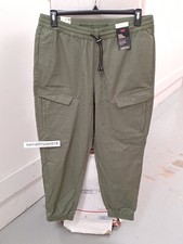 LEVIS PREMIUM TRAIL CARGO JOGGER PANTS A46830003 OLIVE GREEN MENS SIZE M,L