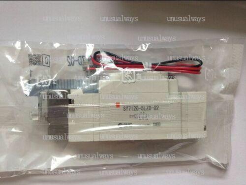 New One SMC SY7120-5LZD-02 Solenoid Valves