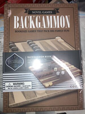 Novel Games BACKGAMMON Book-size Games
