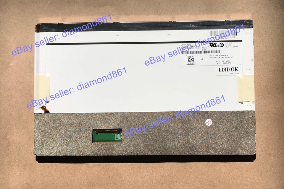 #E1 New 10.1" Sreen, Grade A, Original CLAA101NA0ACG - Image 2 of 2