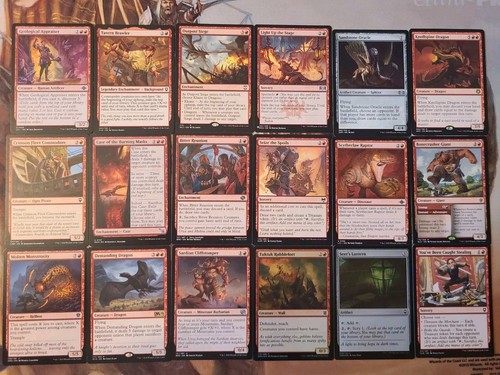 Mtg Custom Commander Deck: Alena, Kessig Trapper - Big Red - Picture 4 of 6