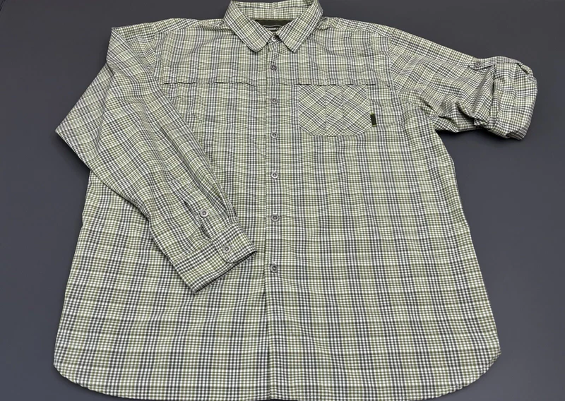merrell long sleeve vented opti-wick upf 50+ fishing outdoor shirt