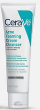 Cerave Acne Foaming Cream Cleanser - 5oz, EXP 11/2026