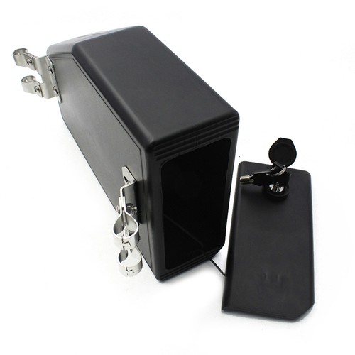 Motocycle Side Tool Box, Universal fit for most motorcycles W/ left pannier rack - Picture 7 of 16