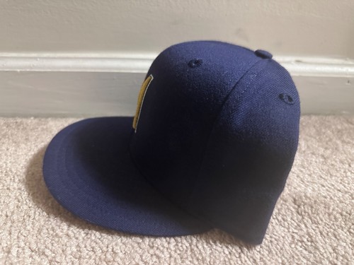 Vintage Milwaukee Brewers New Era Diamond Collection Hat Size 7 1/8 Used - 第 2/7 張圖片