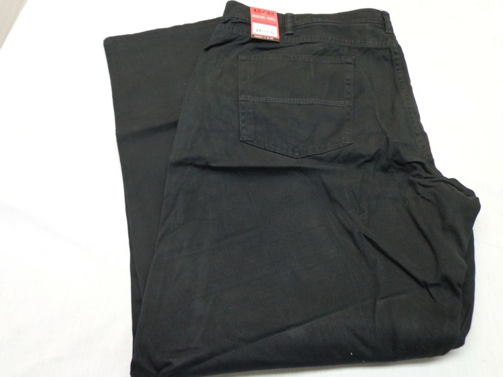 Iron Co. Black Stretch  Pants  Size 42 x 32   NEW