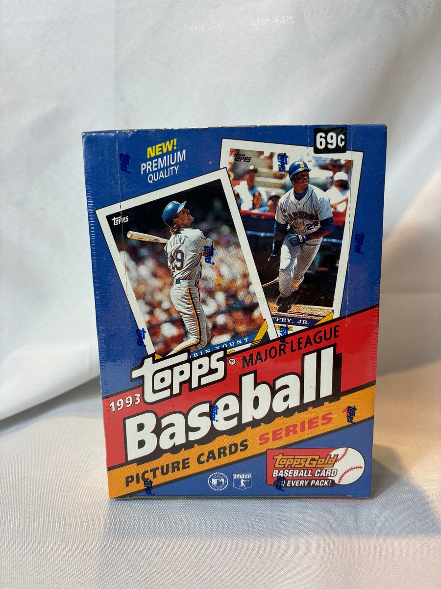 topps Baseball CARDS 1993年　未開封 Amazon.com: 1993 Topps Baseball Series 1 Wax Pack Sealed (15