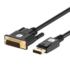Techly Cavo Monitor DisplayPort Maschio a DVI Maschio Passivo 3m Nero
