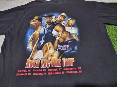 Rare Jay Z 50 Cent Snoop Dogg Roc The Mic Tour T Shirt Rare Rap