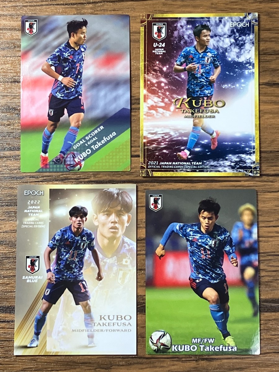 KUBO様ご確認用 Samurai Blue Team Japan Soccer Card No.45 Kubo Takefusa Epoch 2021