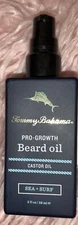 Tommy Bahama Pro-Growth Castor Oil Beard Oil ~Sea + Surf 2oz New