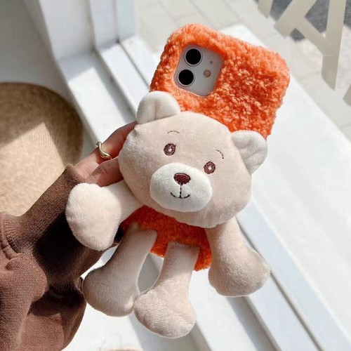 Protective Case Fur Furry Phone Cover For Galaxy S21 S21+ S21Ultra S21FE - Zdjęcie 12 z 13