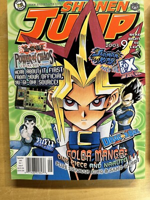 Shonen Jump Mag Lot, 2003 Vol. 1 Iss. 9; 2004 Vol. 2 Iss. 21; 2009